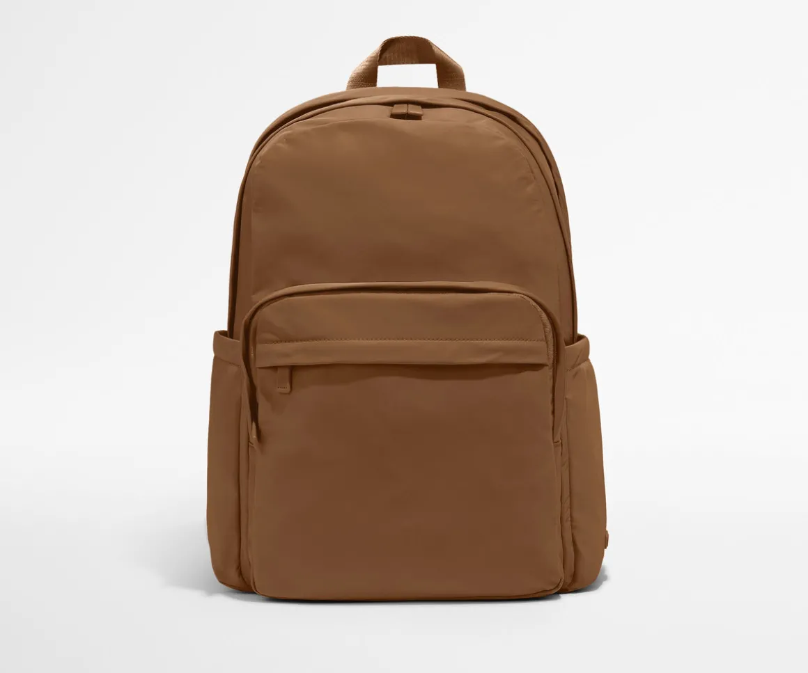 Large Featherlight Backpack in Amaro Brown