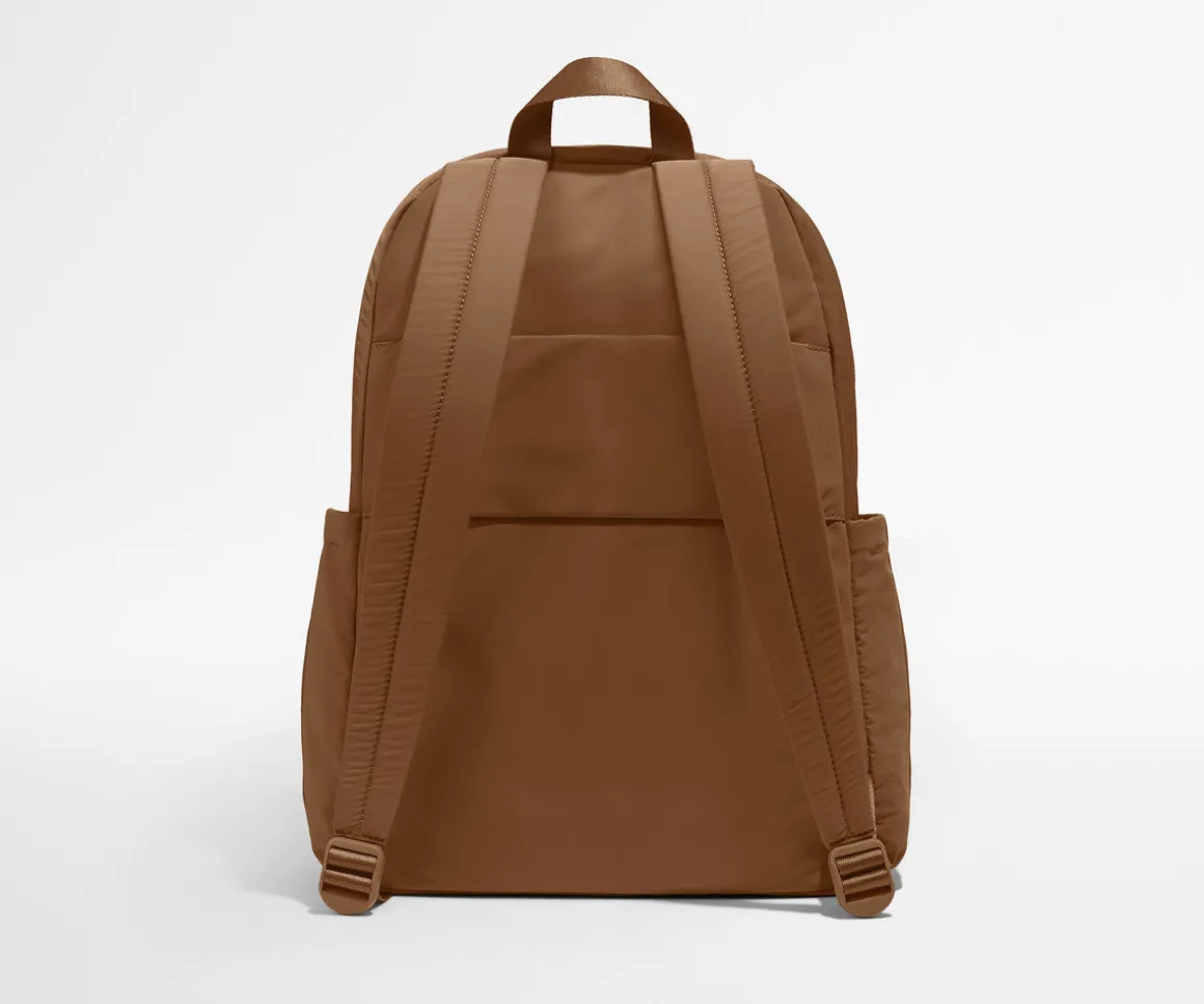 Large Featherlight Backpack in Amaro Brown