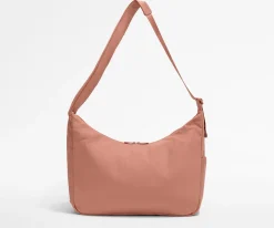 Large Featherlight Crossbody in Clay Pink