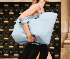 Large Featherlight Tote in Jet Black