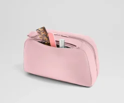 Large Toiletry Bag in Blush Pink