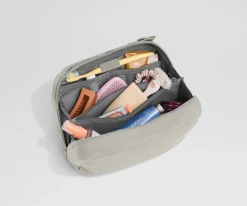 Large Toiletry Bag in Cloud Gray