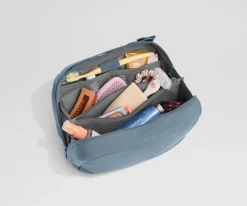 Large Toiletry Bag in Coast Blue