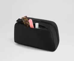 Large Toiletry Bag in Jet Black