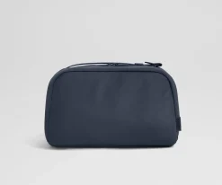 Large Toiletry Bag in Navy Blue