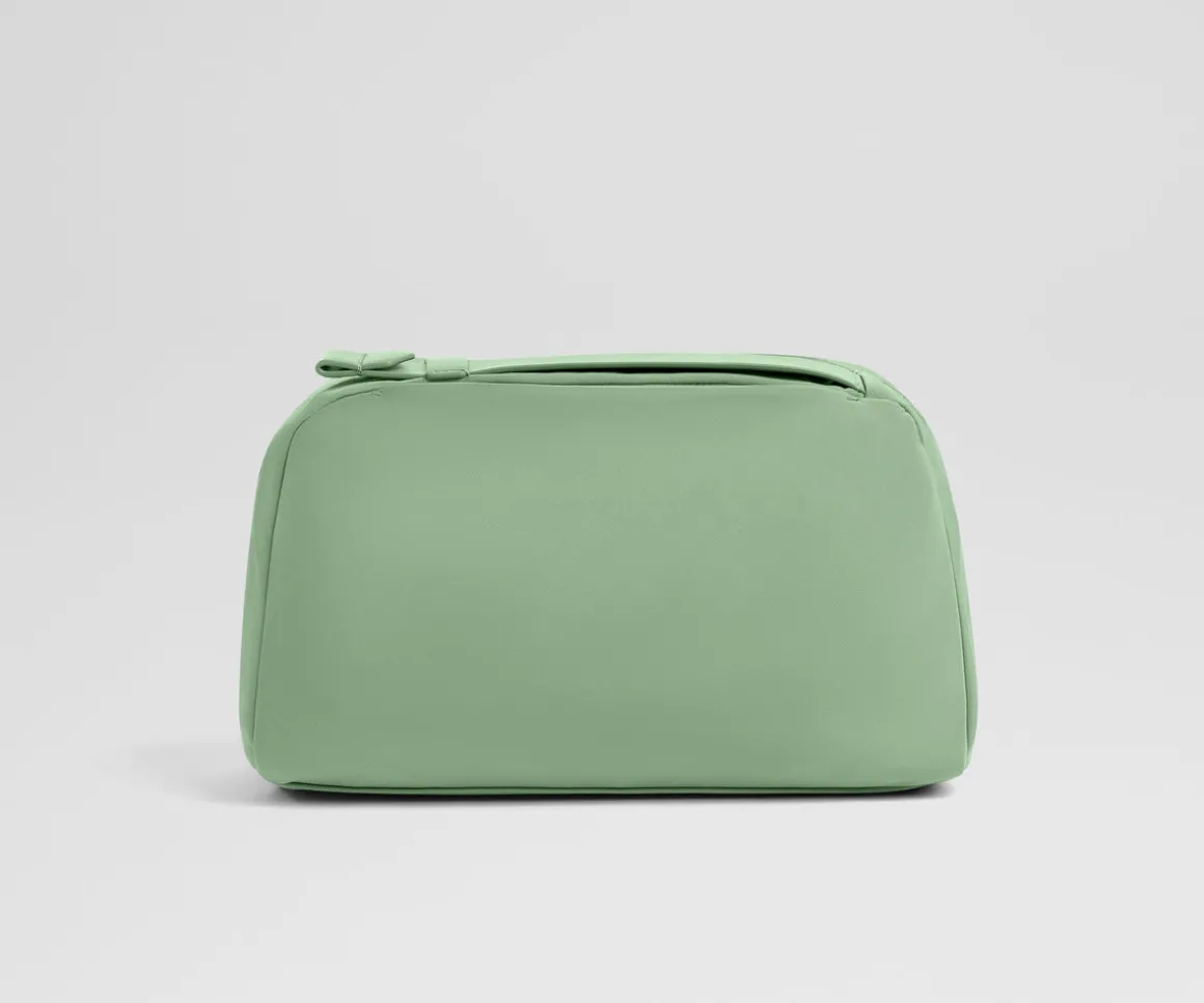 Large Toiletry Bag in Sea Green