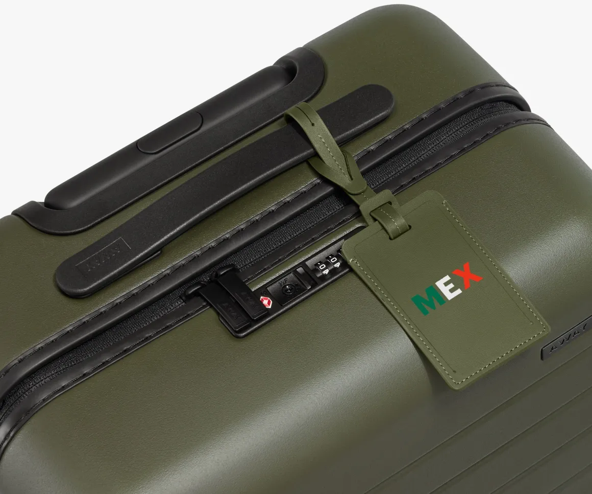 Match Day Luggage Tag in Mexico
