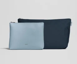 Pouch Duo in Arctic Blue