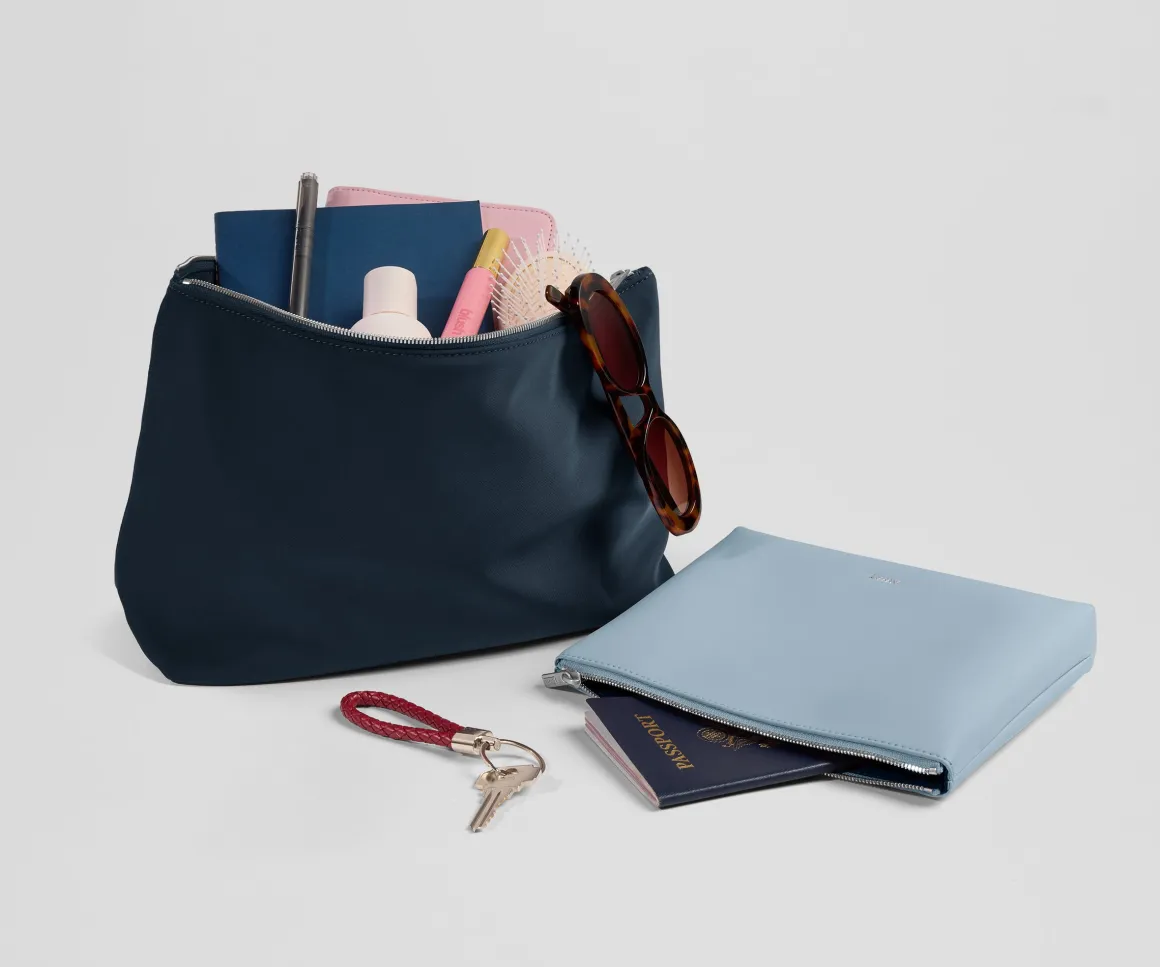 Pouch Duo in Arctic Blue