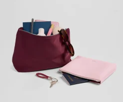 Pouch Duo in Glacial Pink