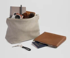 Pouch Duo in Saddle Brown
