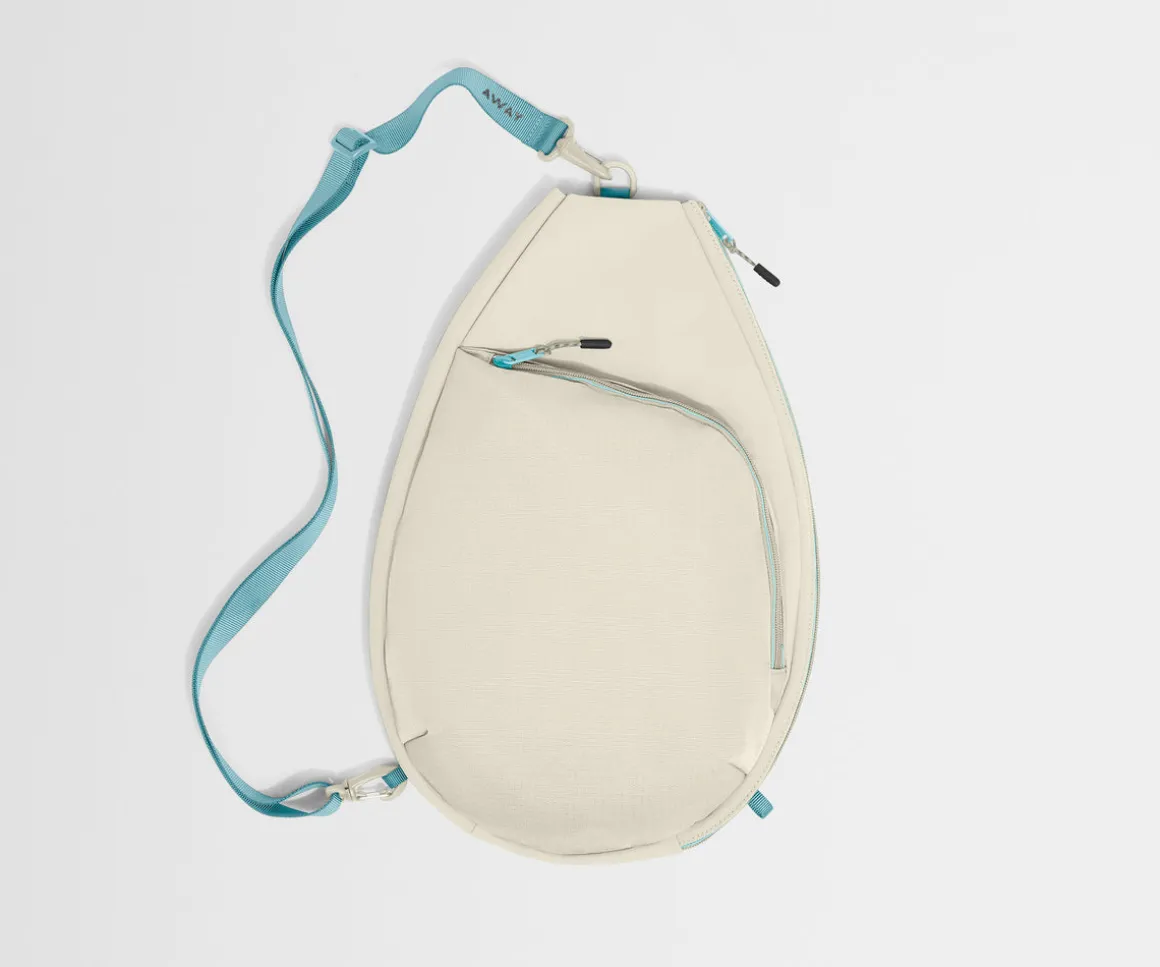 Racket Bag in Salt White