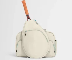 Racket Bag in Salt White