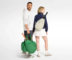 Racket Bag in Salt White