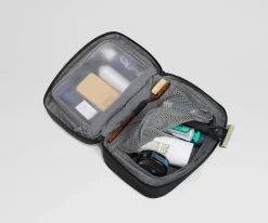 Small Toiletry Bag in Jet Black