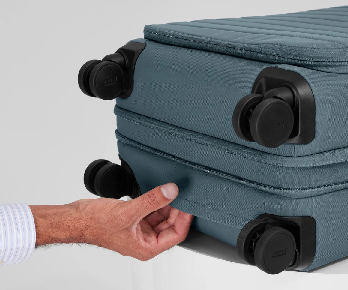 Softside Bigger Carry-On in Coast Blue