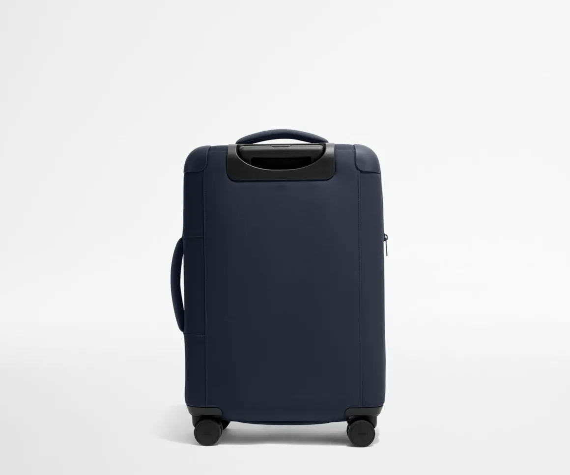 Softside Bigger Carry-On in Navy Blue