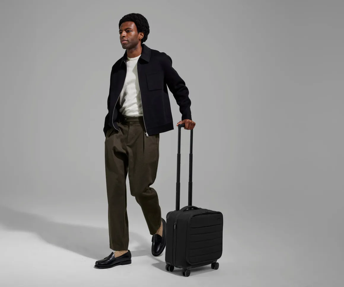 Softside Compact Carry-On in Jet Black