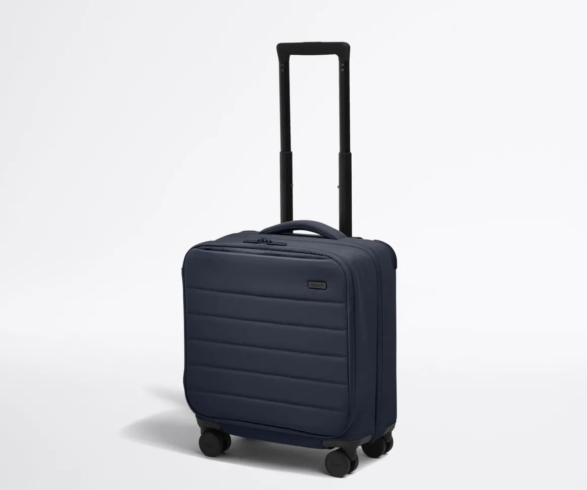 Softside Compact Carry-On in Navy Blue