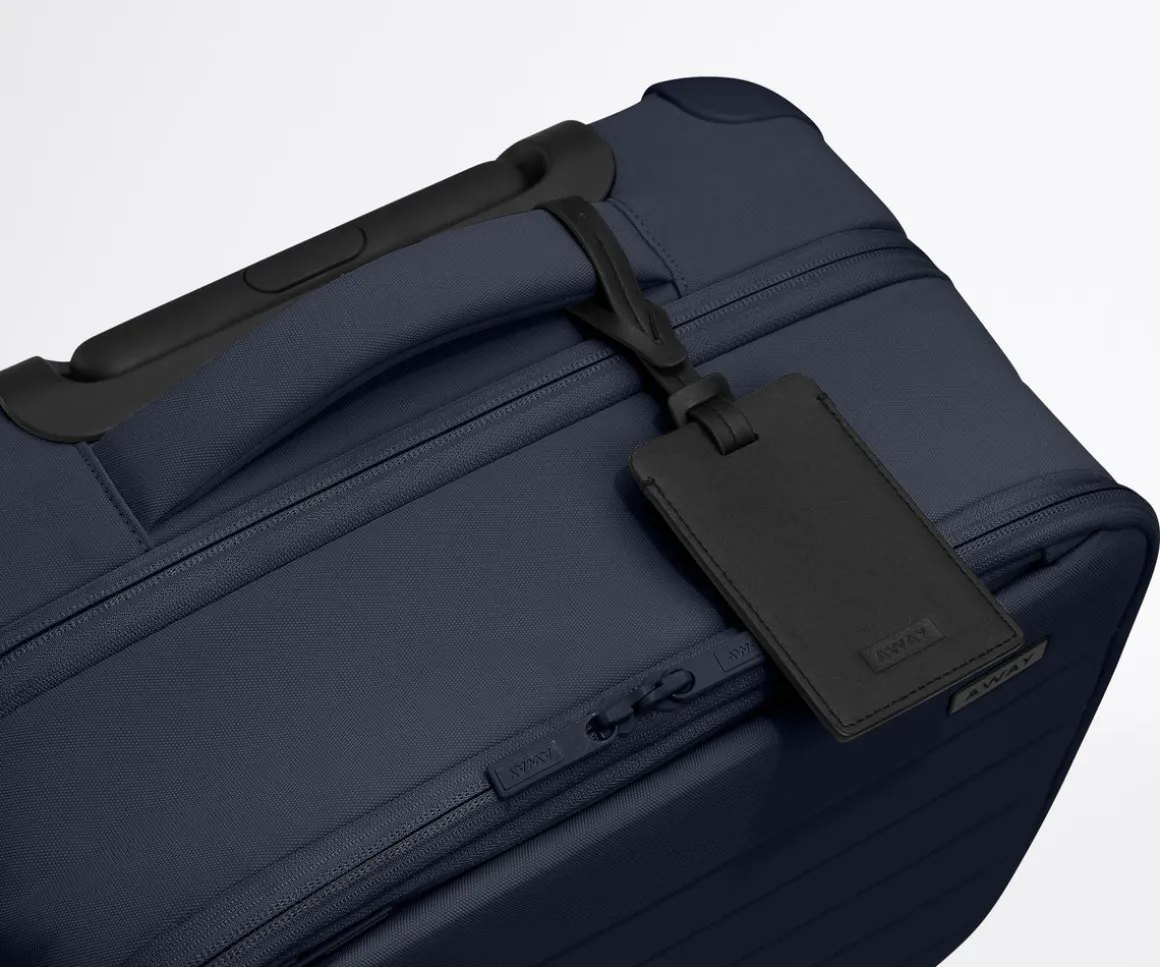 Softside Compact Carry-On in Navy Blue