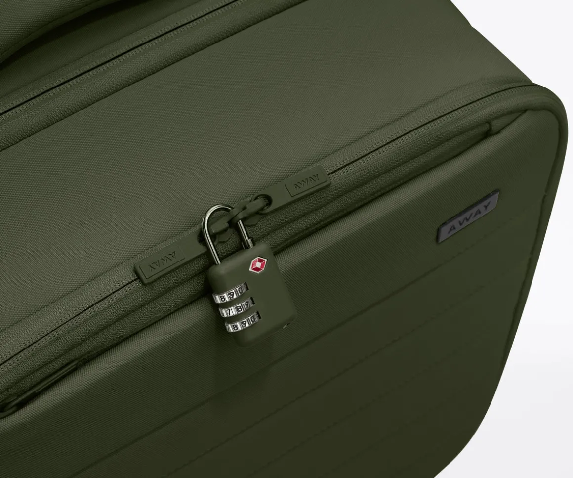 Softside Compact Carry-On in Olive Green