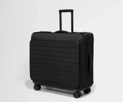 Softside Garment Roller in Jet Black