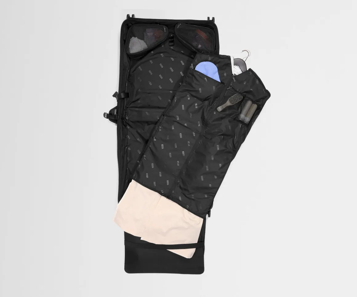 Softside Garment Roller in Jet Black