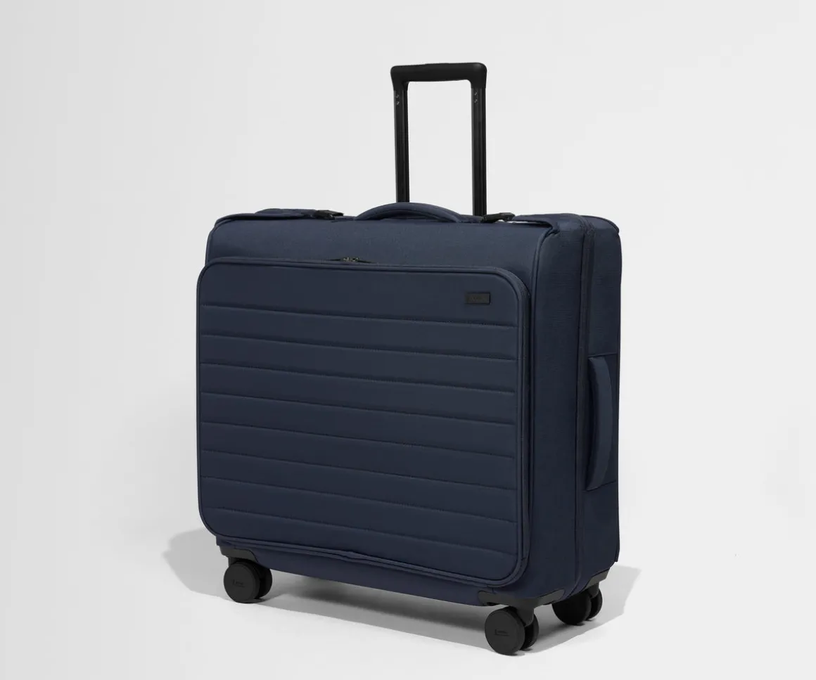 Softside Garment Roller in Navy Blue