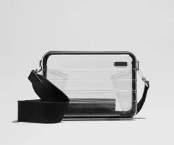 Stadium Bag in Clear/Jet Black