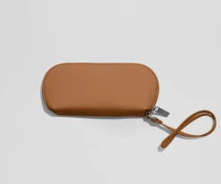 Sunglasses Pouch in Desert Tan