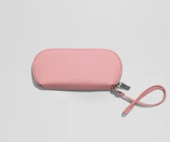 Sunglasses Pouch in Flamingo Pink