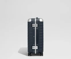 The Aluminum Edge Bigger Carry-On in Navy Blue