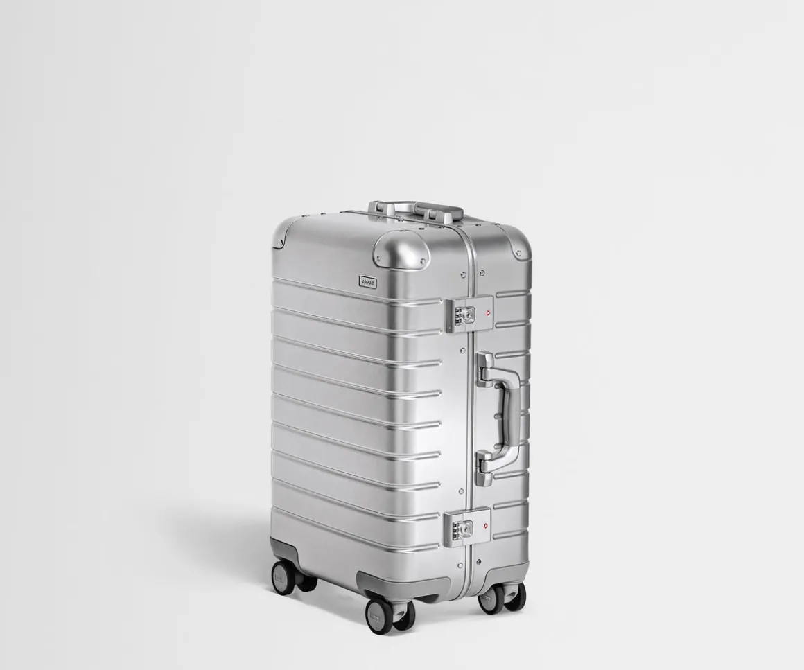 The Bigger Carry-On: Aluminum Edition in Silver