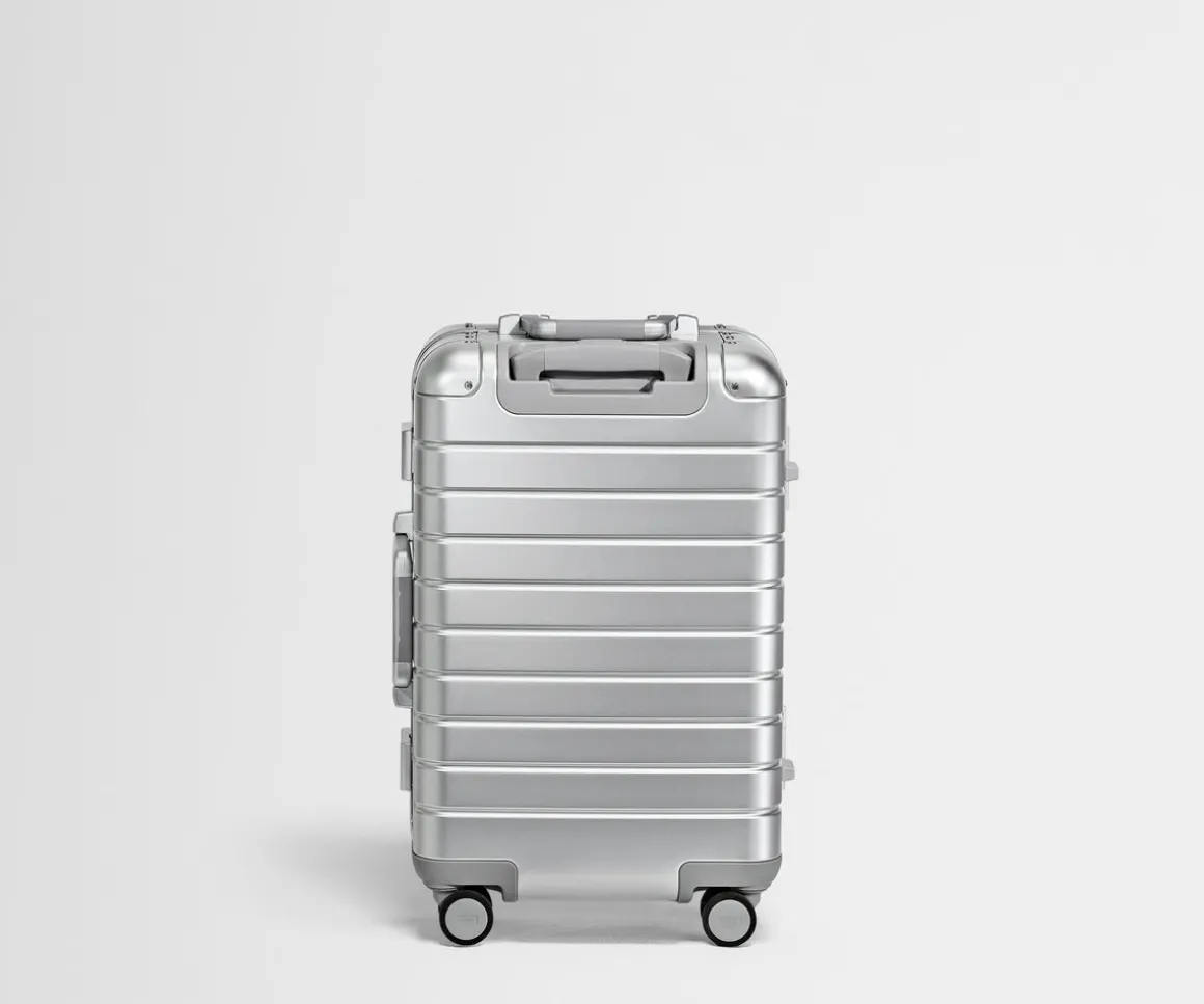 The Bigger Carry-On: Aluminum Edition in Silver