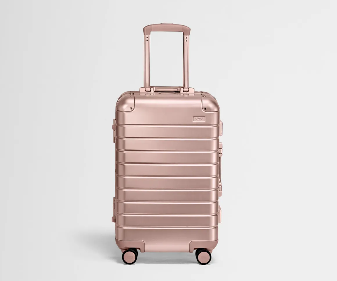 The Bigger Carry-On: Aluminum Edition in Rose Gold