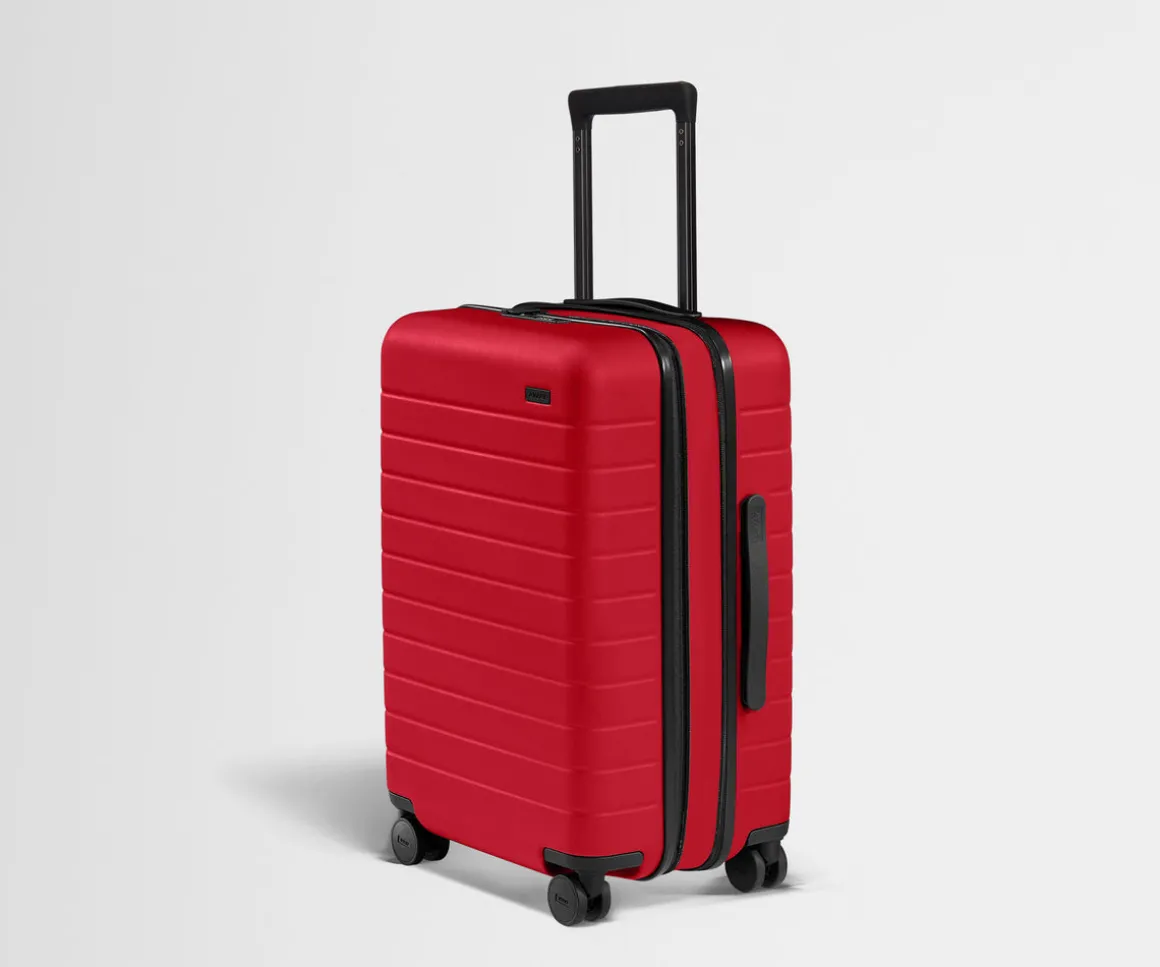 The Bigger Carry-On Flex in Cherry Red