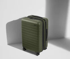 The Bigger Carry-On Flex in Olive Green