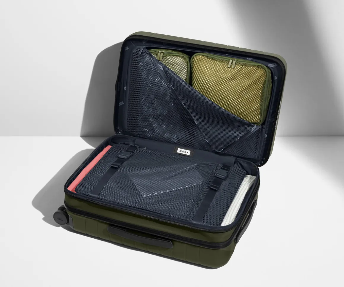 The Bigger Carry-On Flex in Olive Green