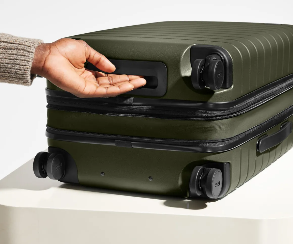 The Bigger Carry-On Flex in Olive Green