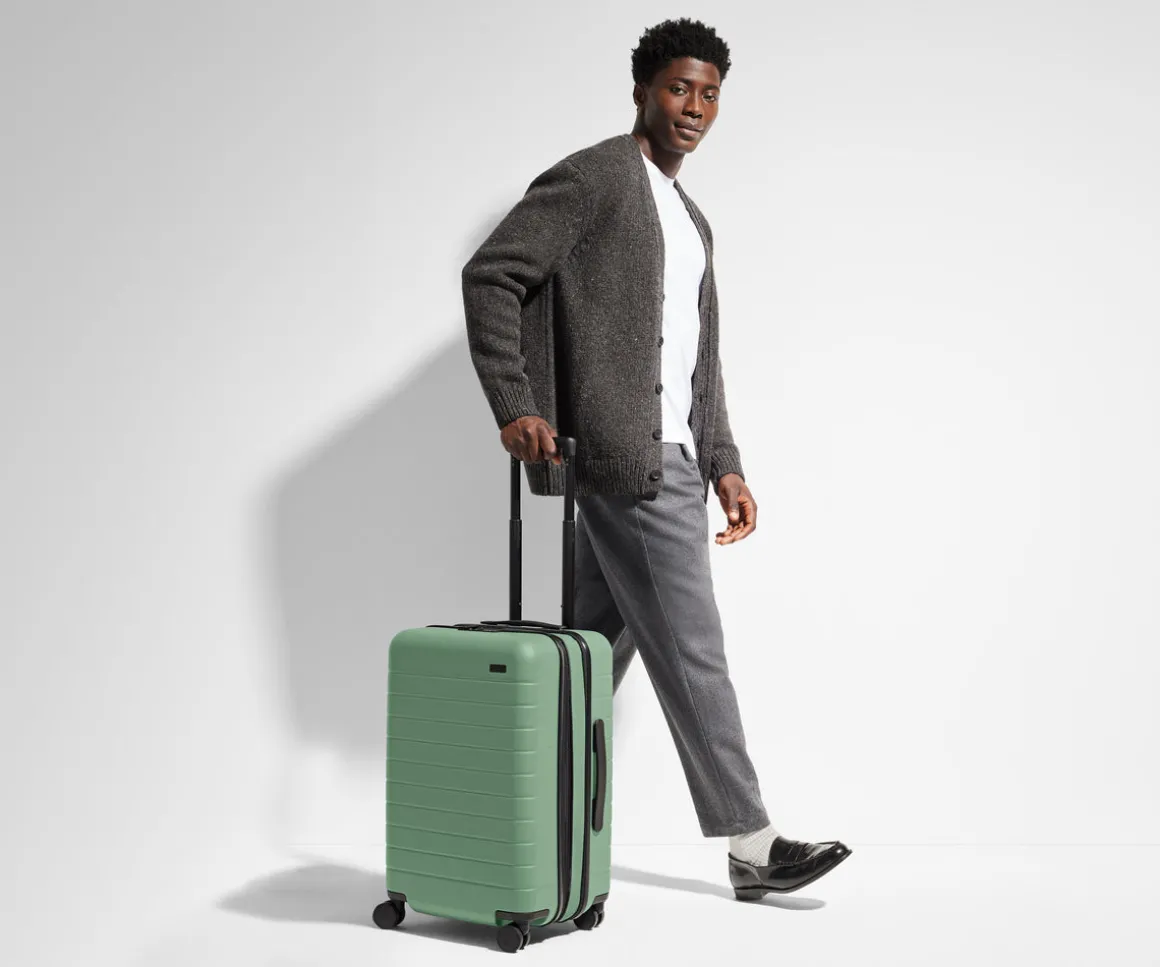 The Bigger Carry-On Flex in Sea Green