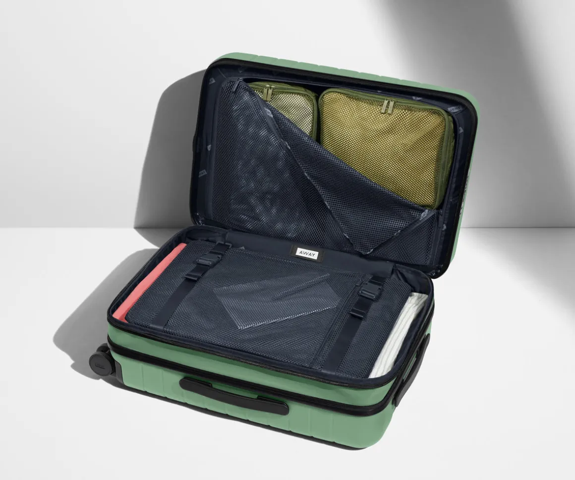 The Bigger Carry-On Flex in Sea Green