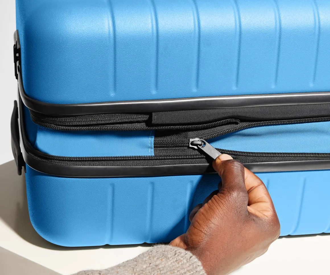 The Bigger Carry-On Flex in Splash Blue