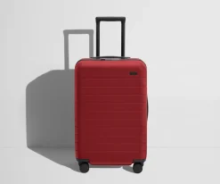 The Bigger Carry-On Flex in Tango Red