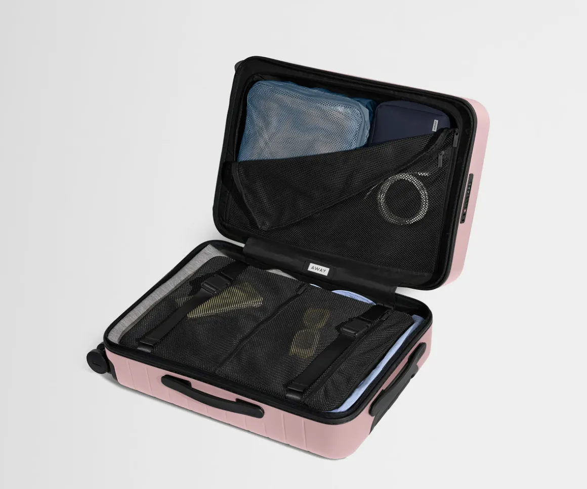 The Bigger Carry-On in Blush Pink