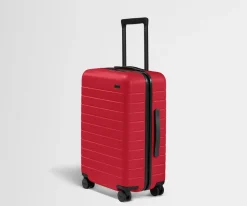 The Bigger Carry-On in Cherry Red