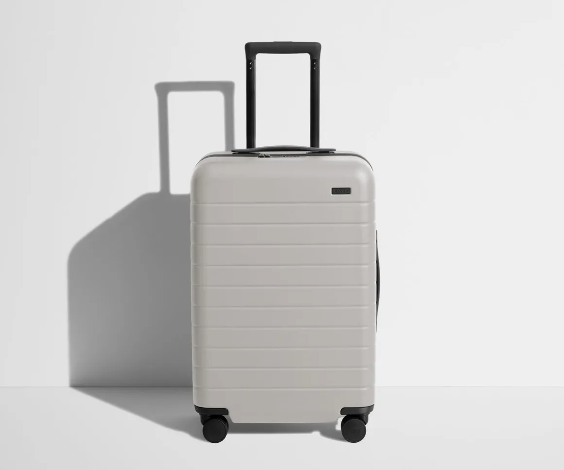 The Bigger Carry-On in Cloud Gray