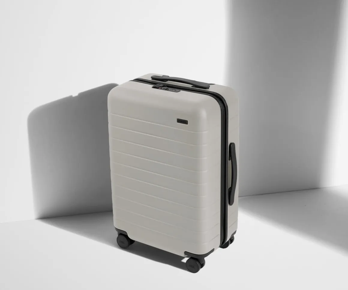 The Bigger Carry-On in Cloud Gray