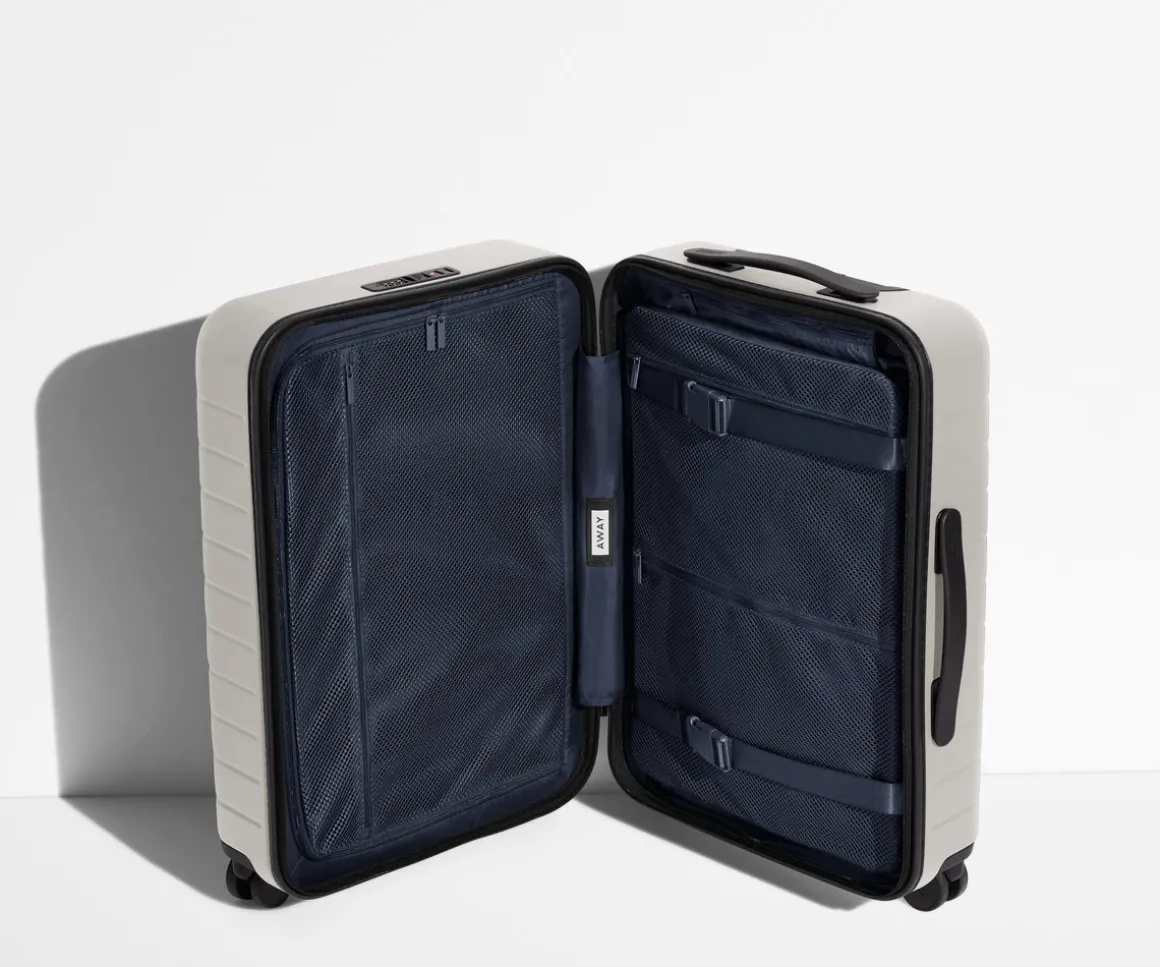 The Bigger Carry-On in Cloud Gray