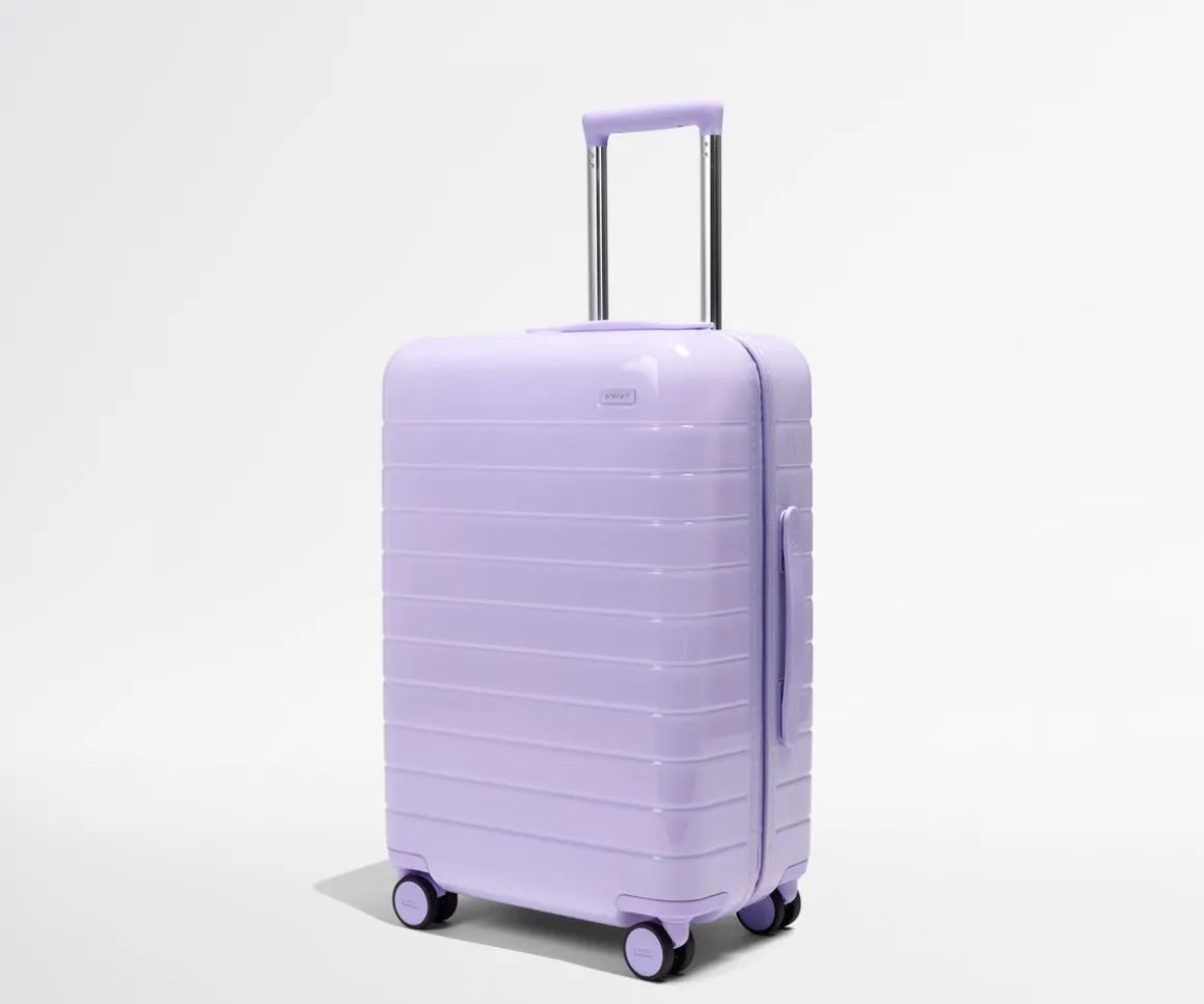 The Bigger Carry-On in Glazed Lavender Haze Purple