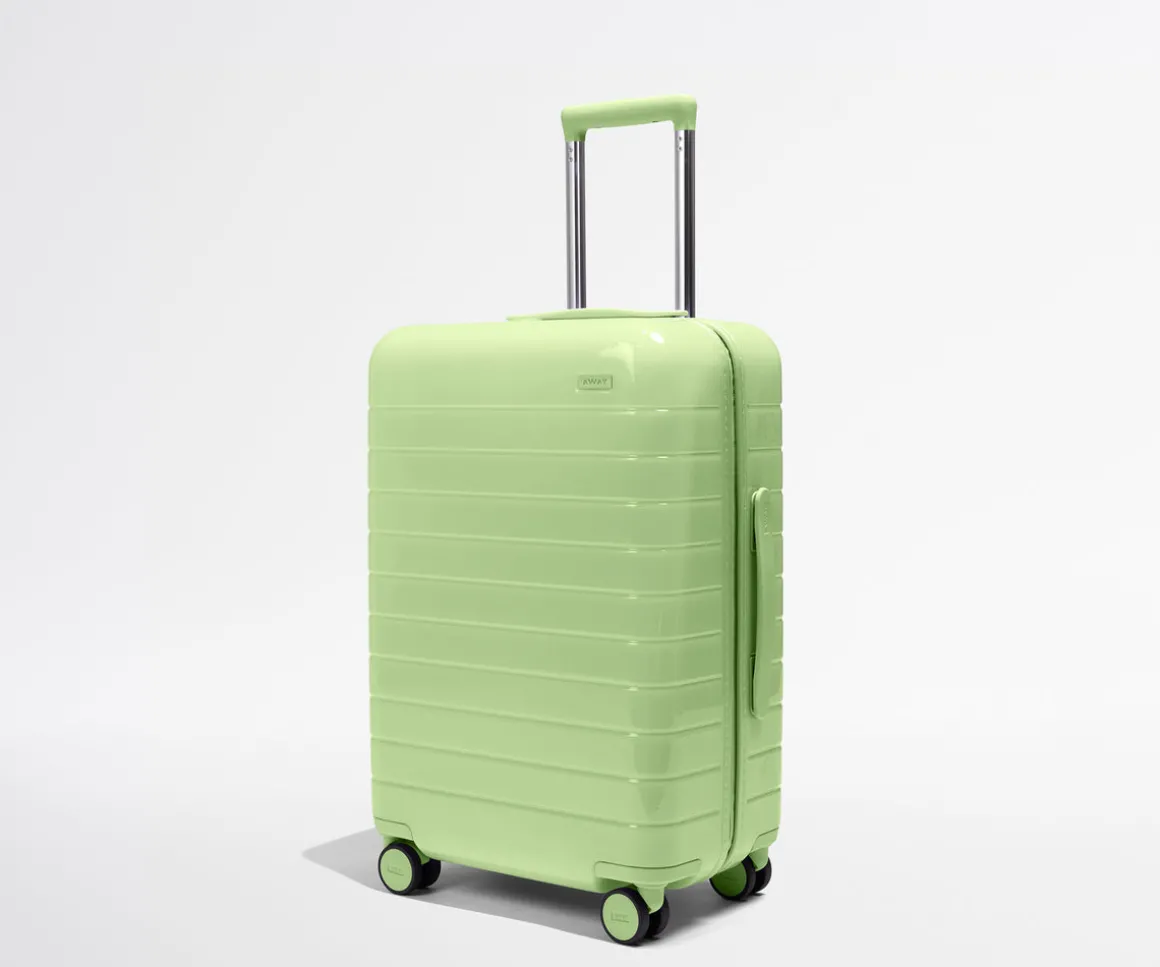 The Bigger Carry-On in Glazed Matcha Milk Green